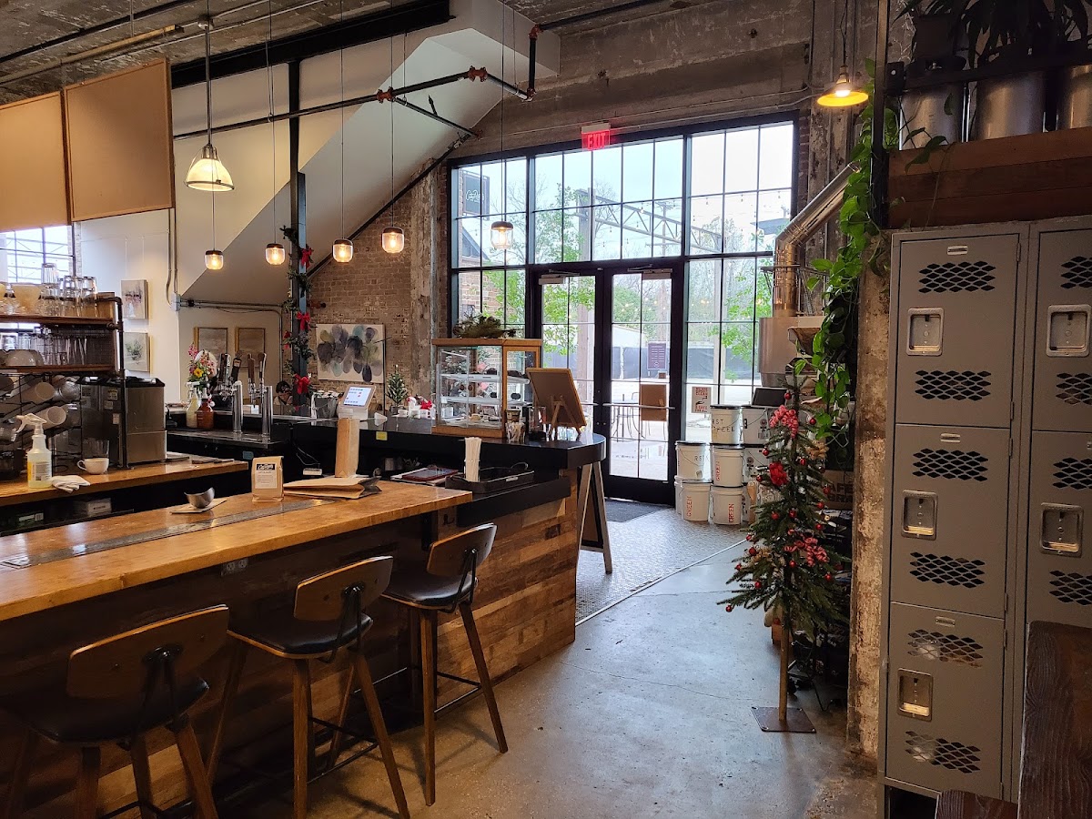 City Roots Coffee Bar interior