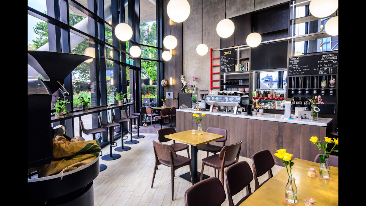 The Black Cab Coffee Co interior