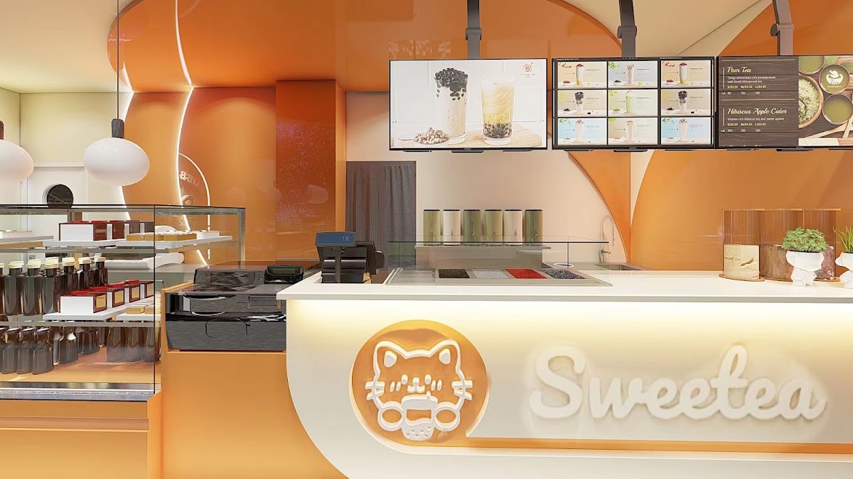 SWEETEA BUBBLE TEA interior