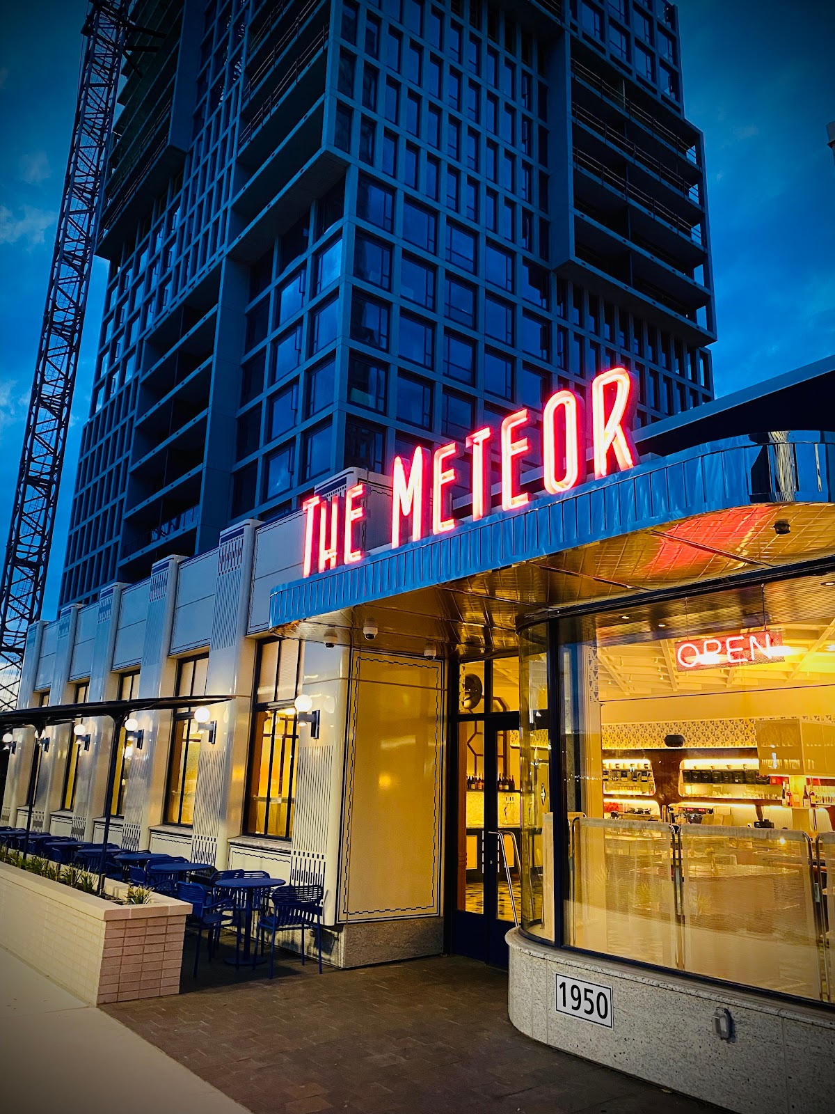 The Meteor Dallas interior
