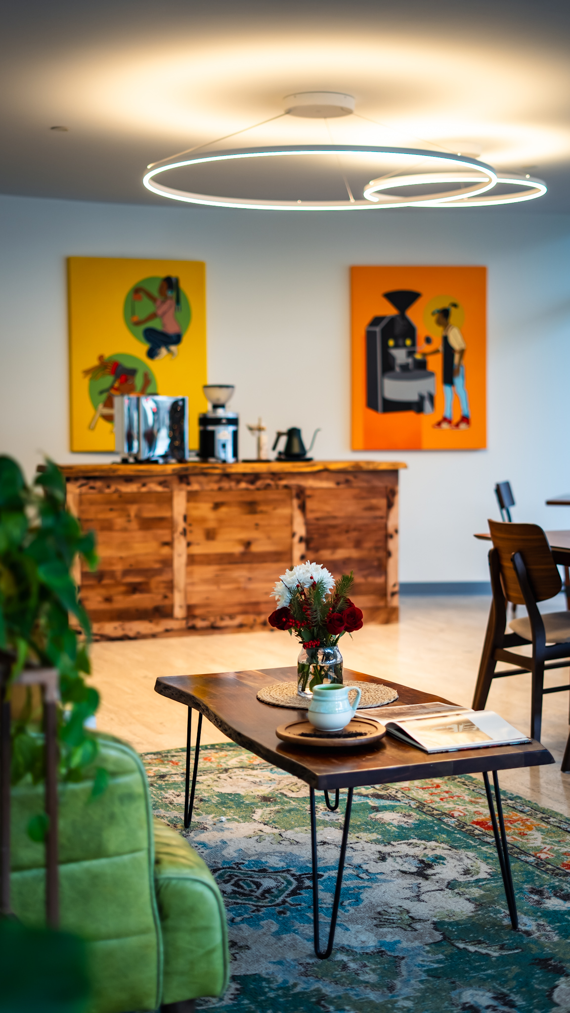 Adelitas Coffee Co interior