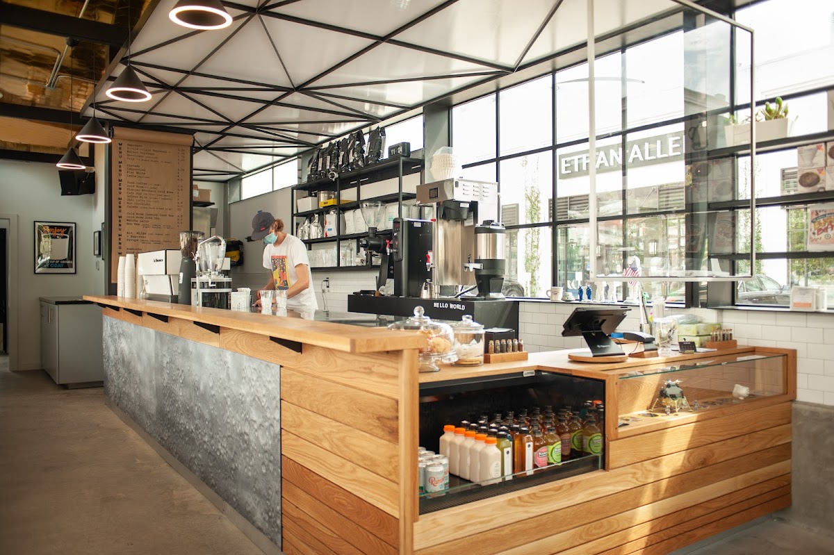 Giant Leap Coffee interior