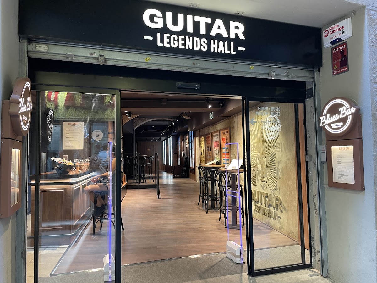 Cafetería Rock Museum Barcelona interior