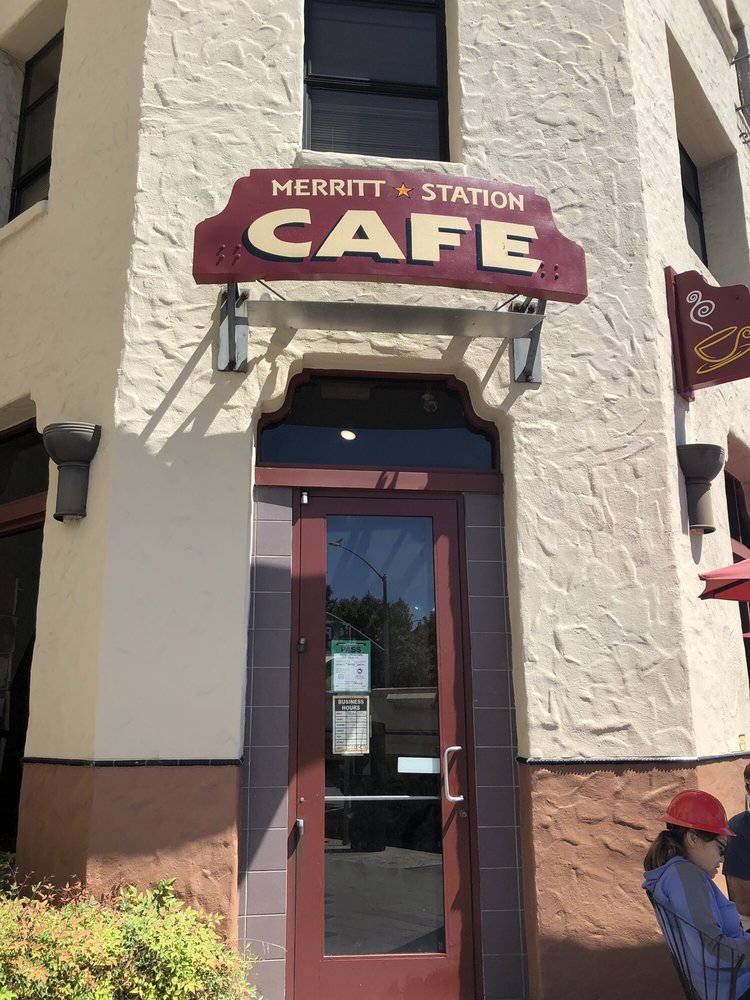 Merritt Station Cafe interior