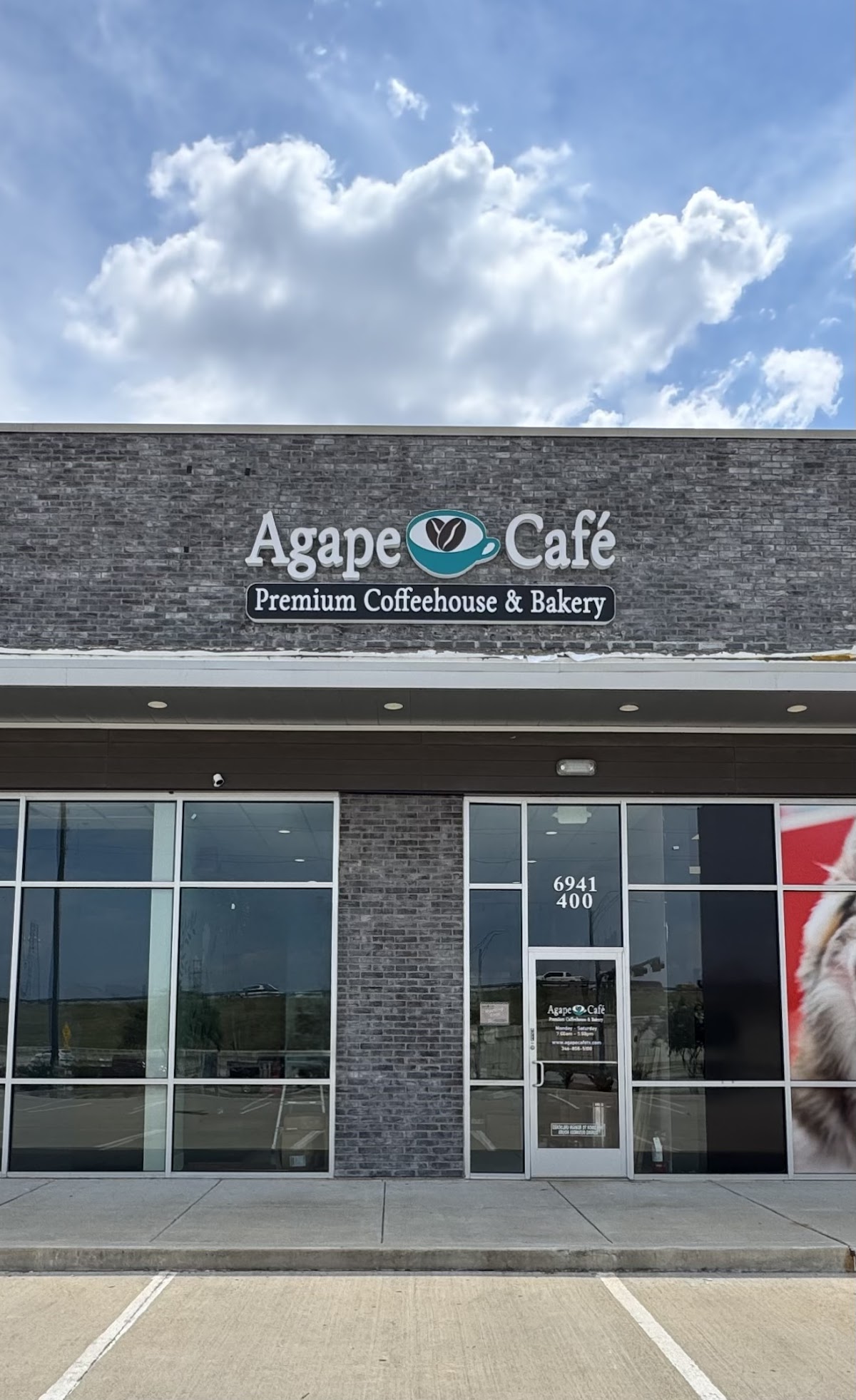 Agape Café interior