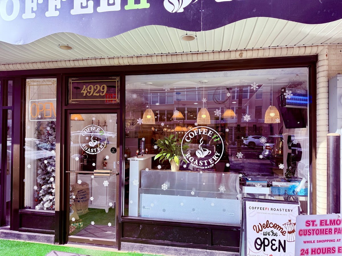 CoffeeFi Roastery interior