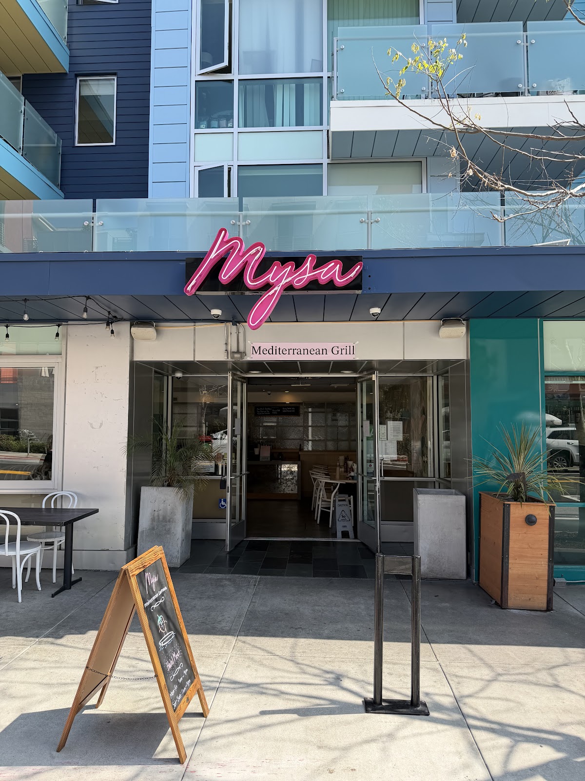 Mysa Mediterranean Cookhouse interior