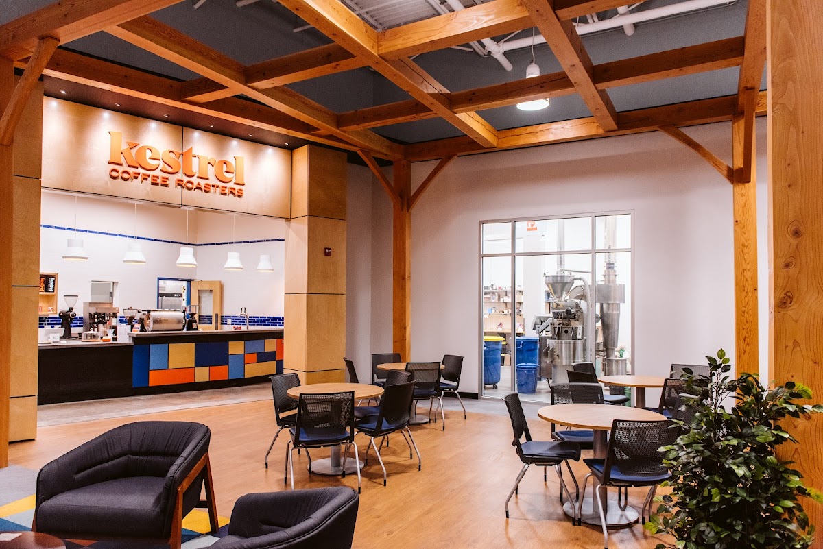 Kestrel Coffee Roasters interior