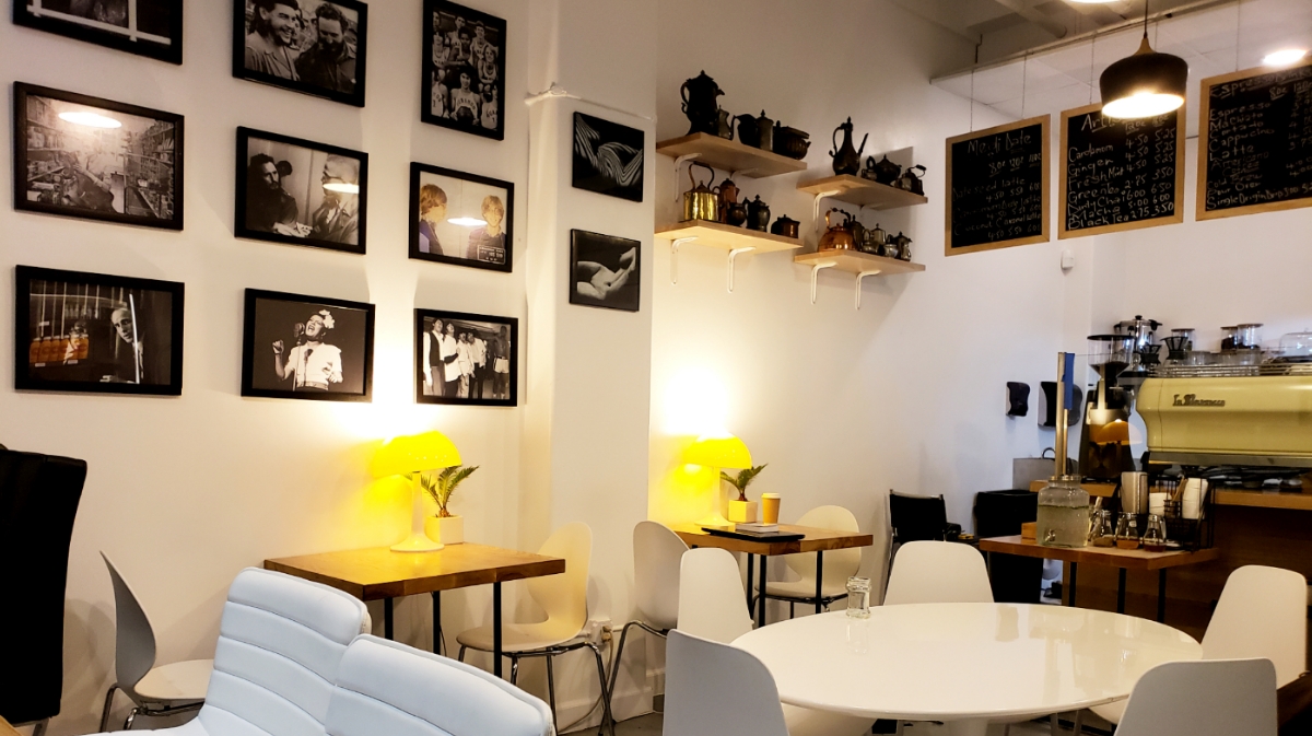 Bohemian House of Espresso + Chai interior
