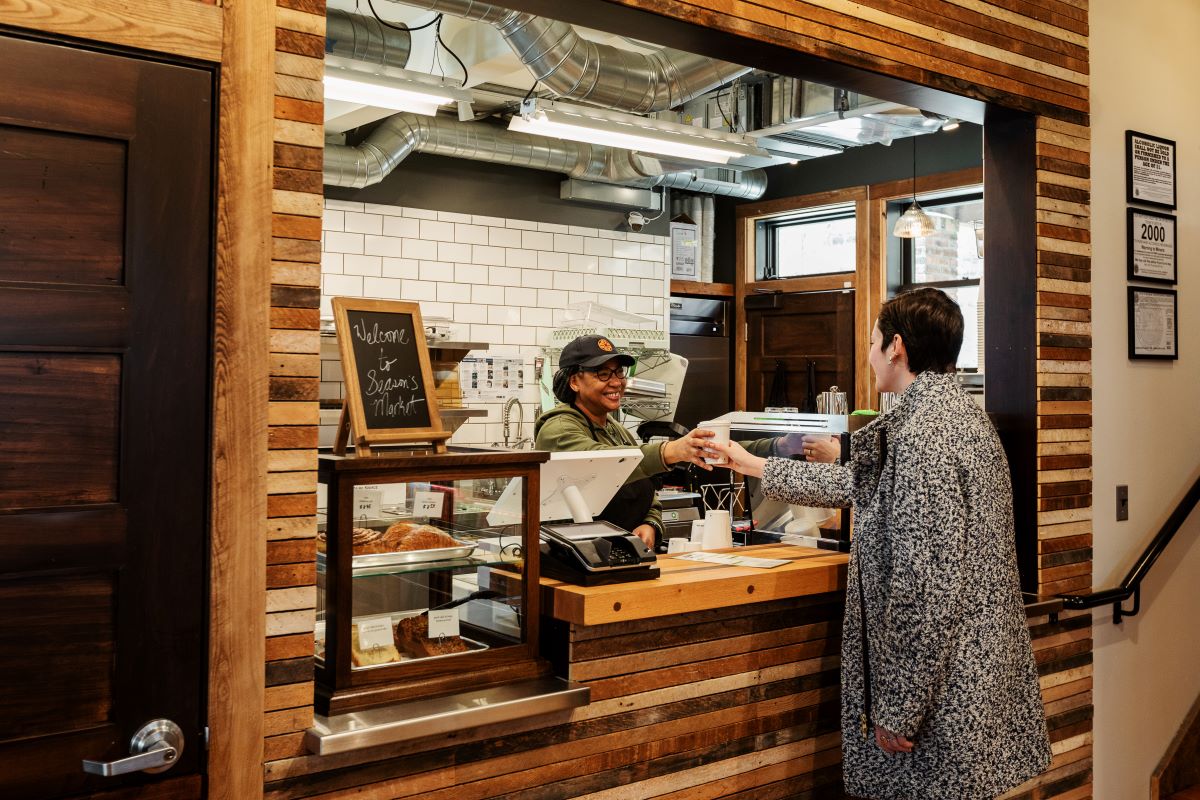 Seasons Market & Cafe interior