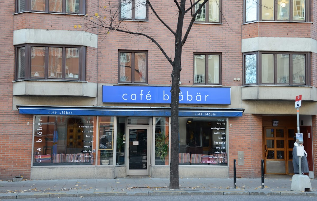 Café Blåbär interior