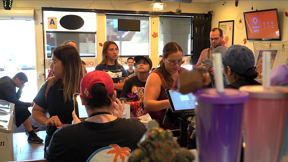 SD Boba Tea interior