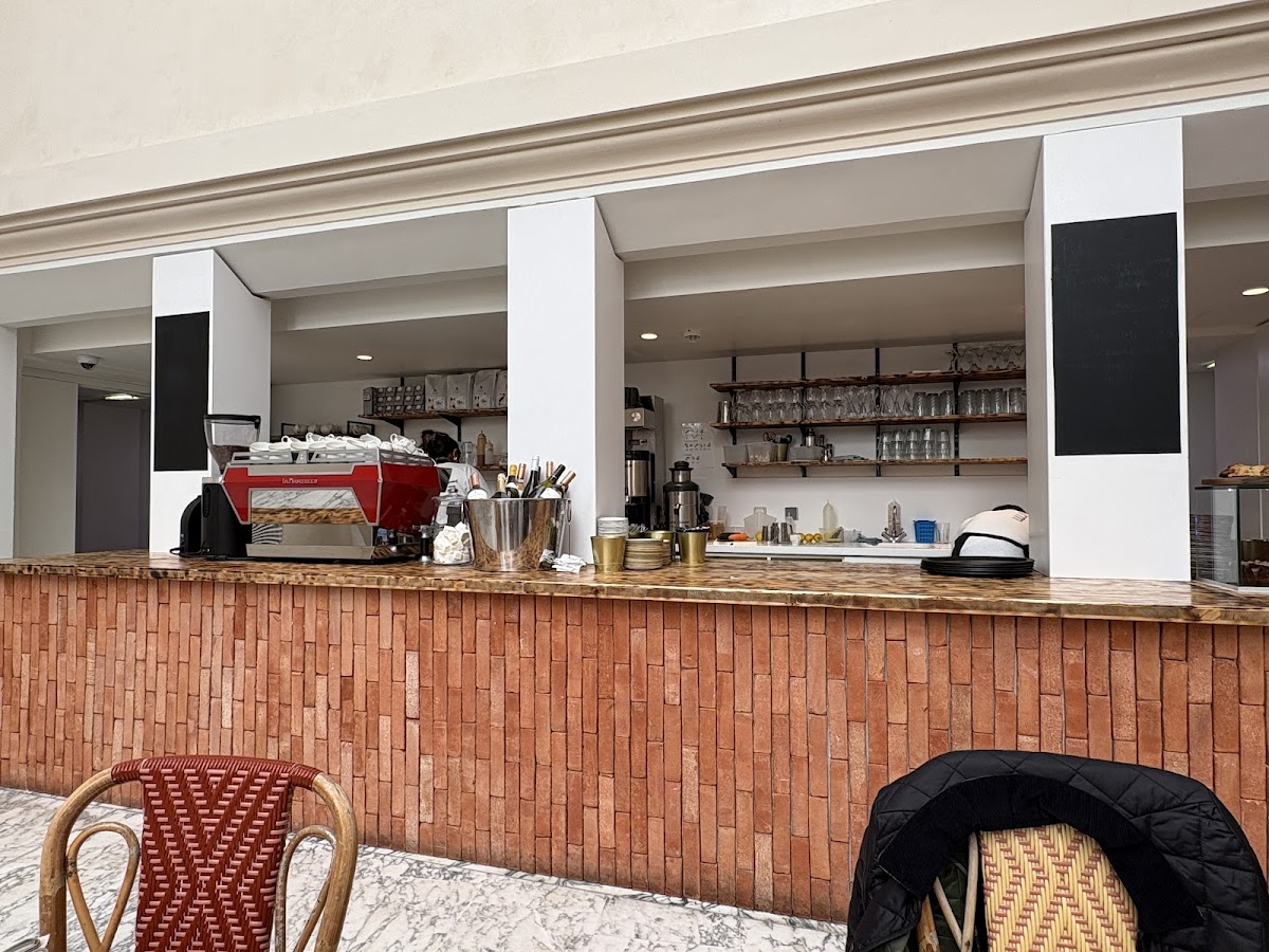 Inform coffe shop interior