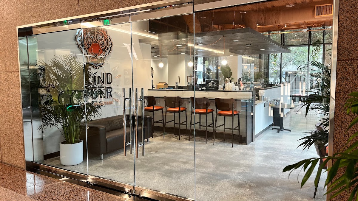The Blind Tiger Cafe interior