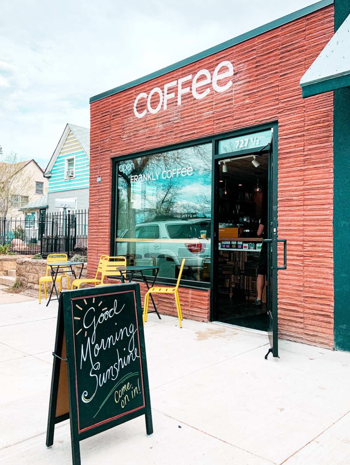 Frankly Coffee interior