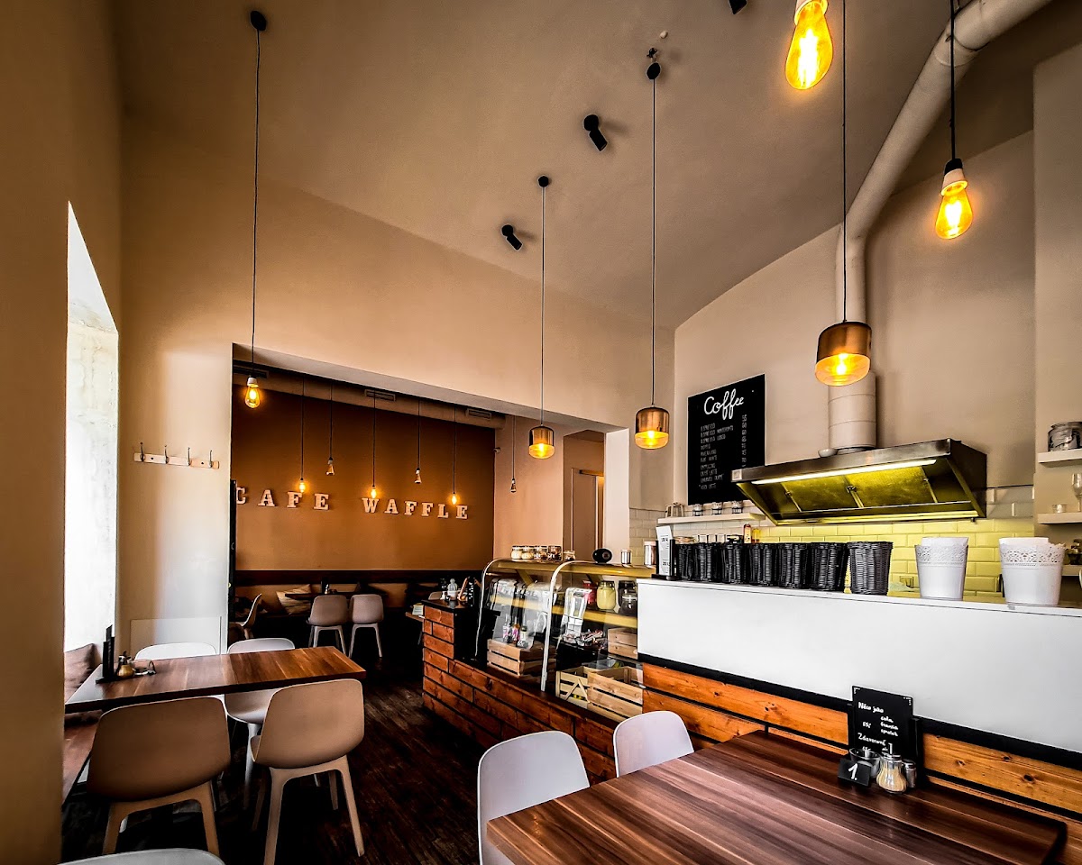 Café Wafflé interior