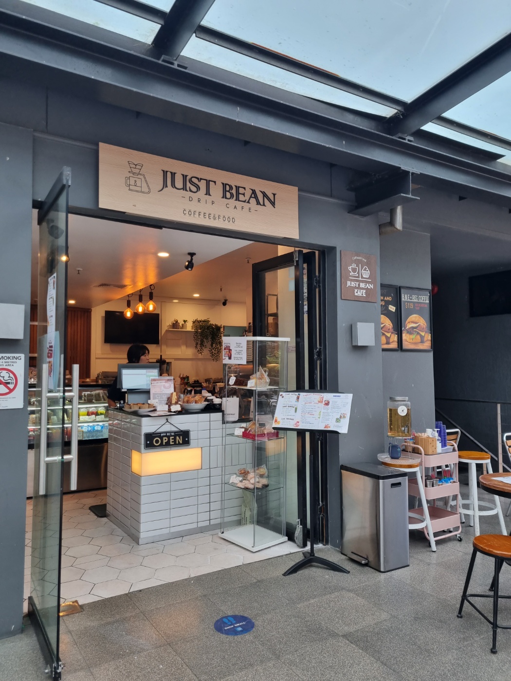 Just bean cafe,North Sydney interior