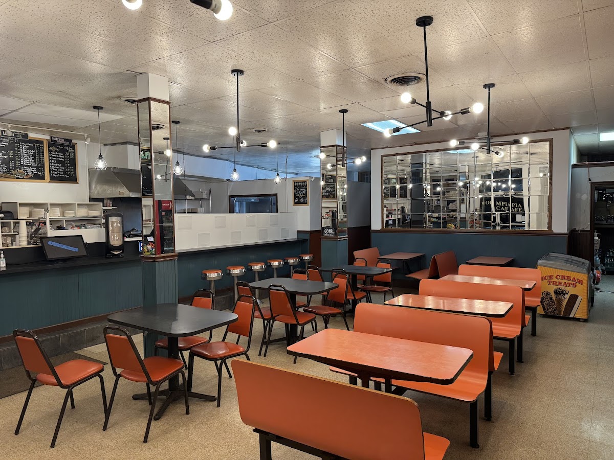 Olympia Cafe interior