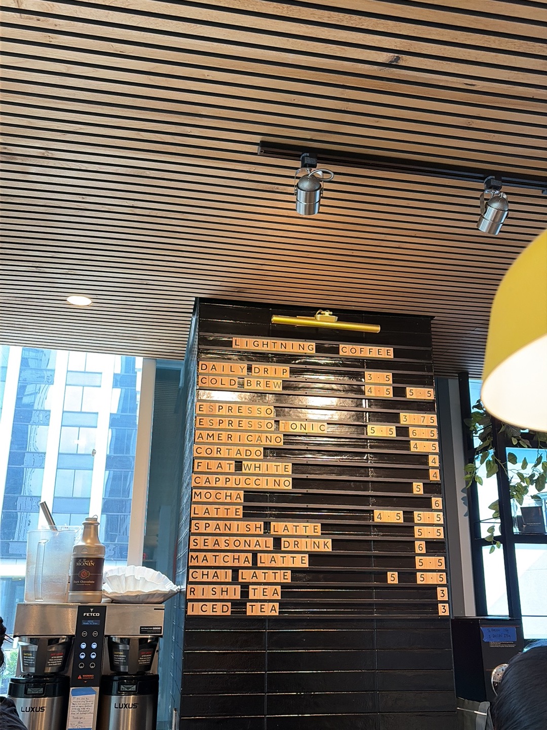 Lightning Coffee interior