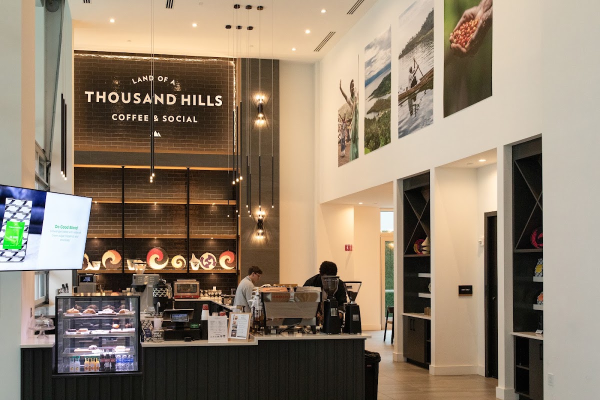Land of a Thousand Hills Coffee interior