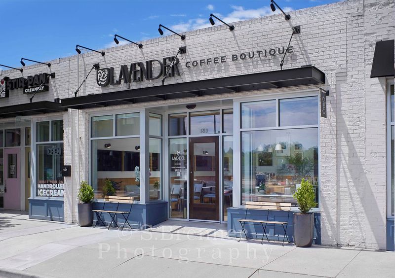 Lavender Coffee Boutique interior