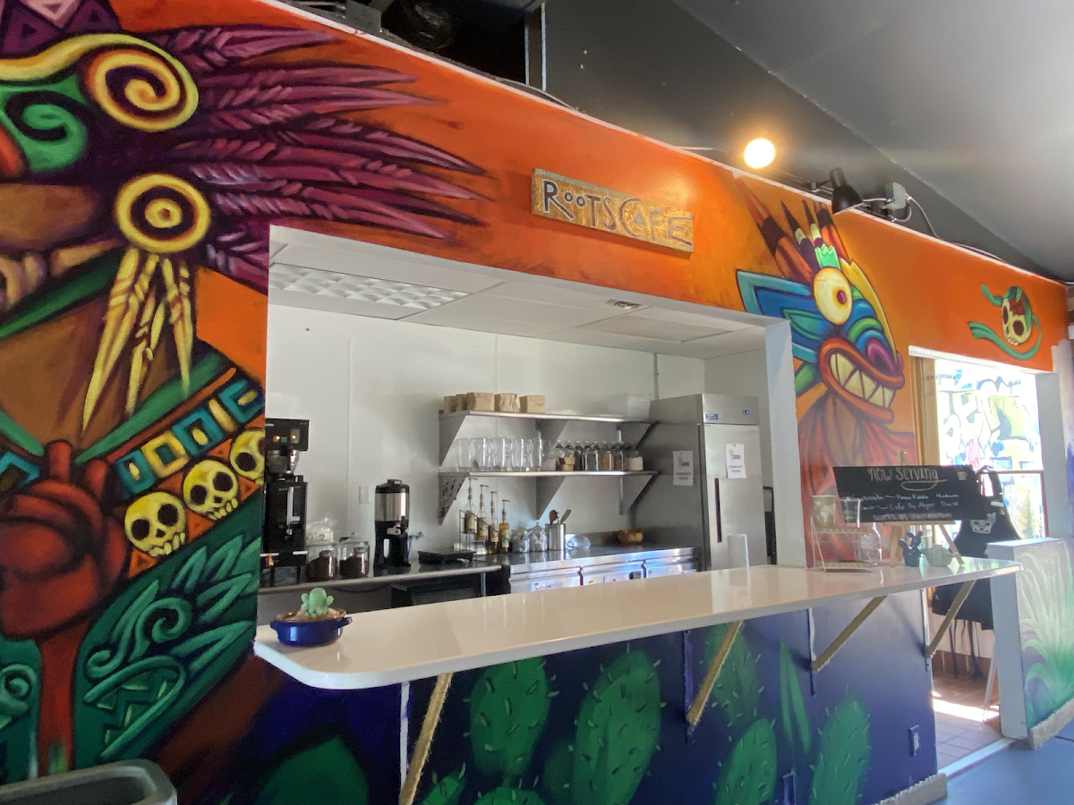 Roots Cafe interior