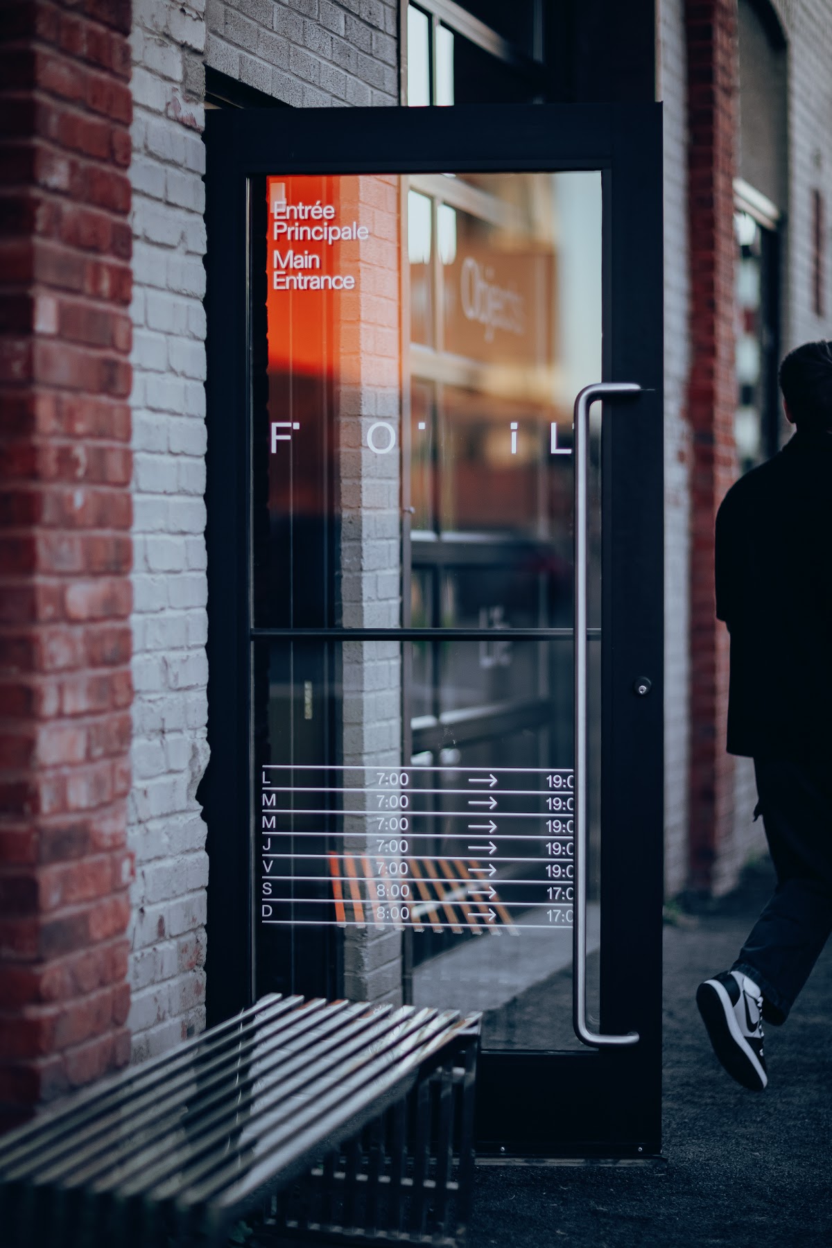 Foil Gallery & coffee interior