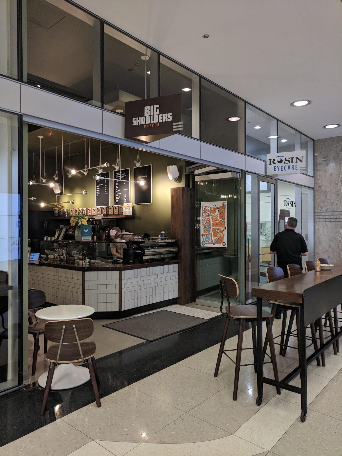 Big Shoulders Coffee interior