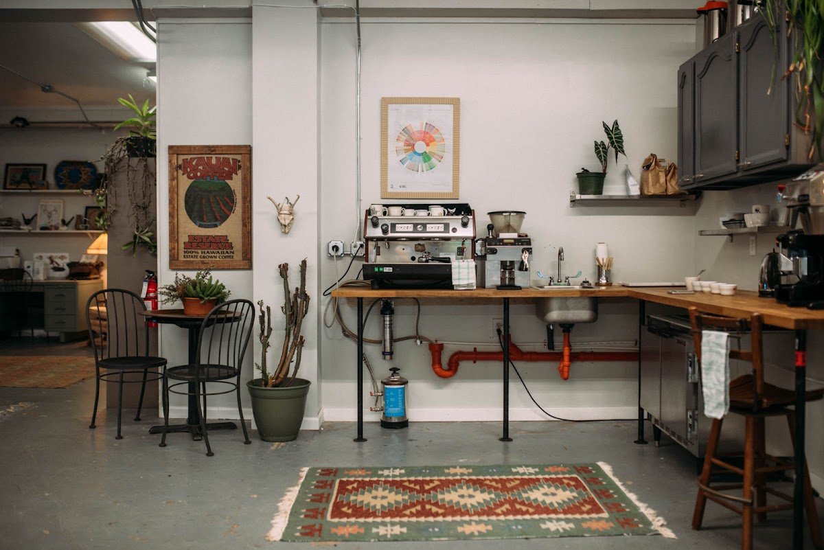 High Noon Coffee Roasters interior