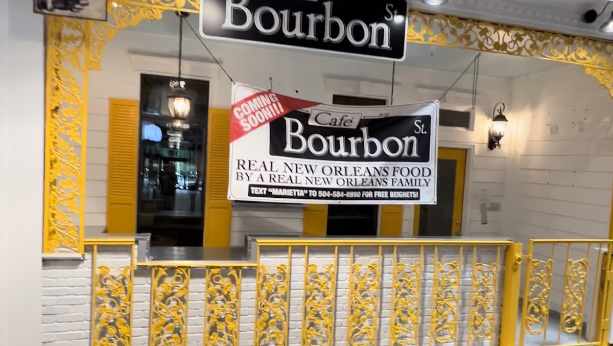 Cafe Bourbon St. interior