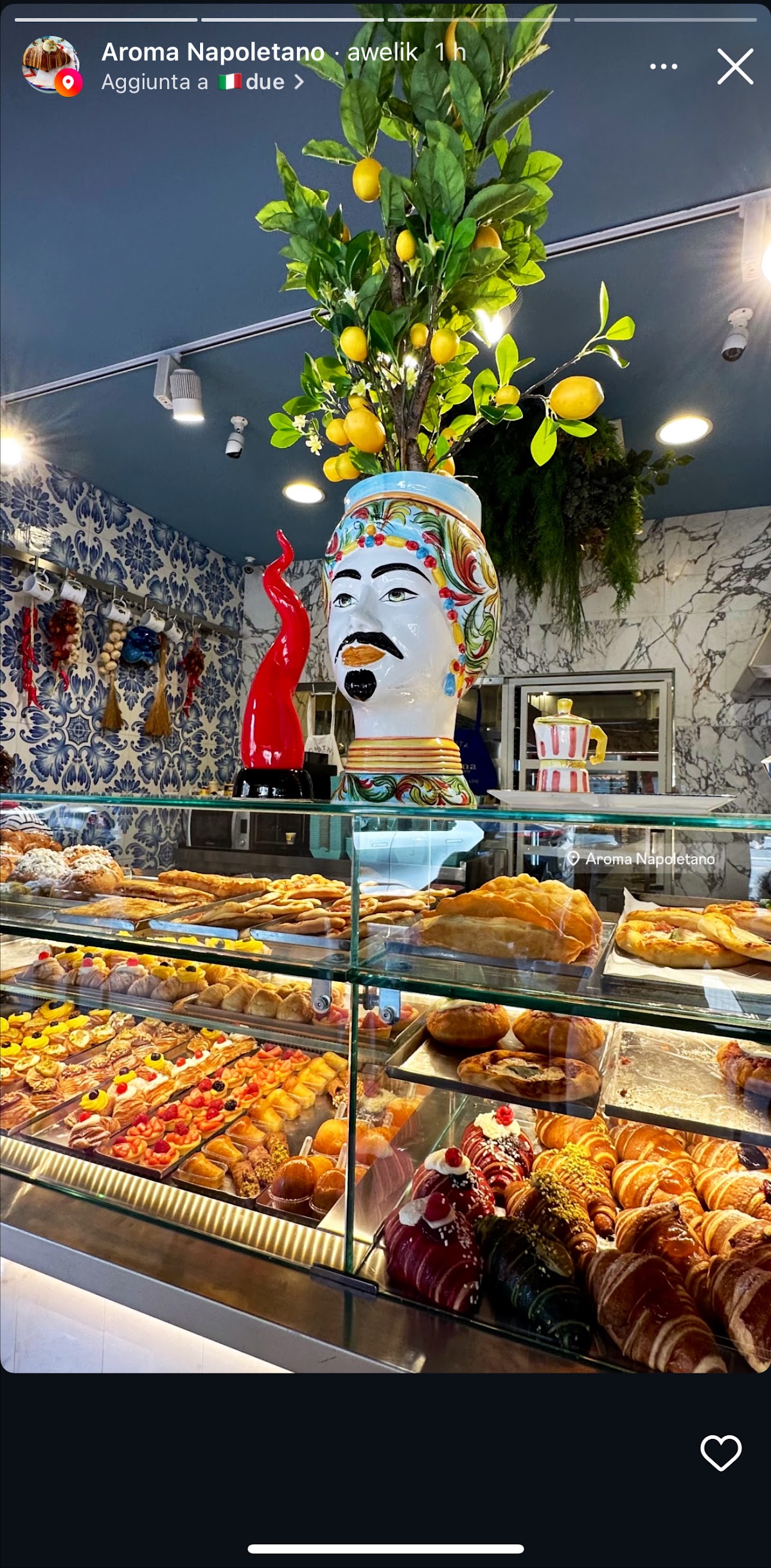Aroma Napoletano interior