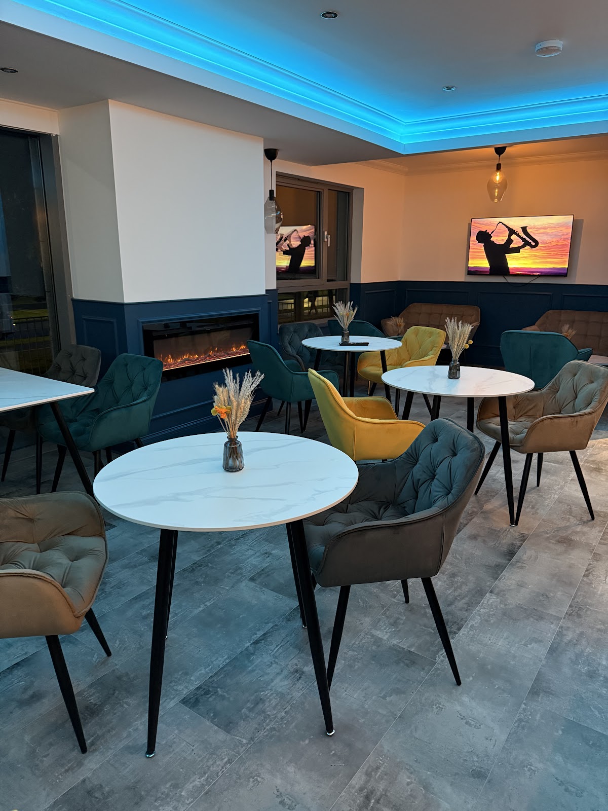 Blue Harbour Cafe interior