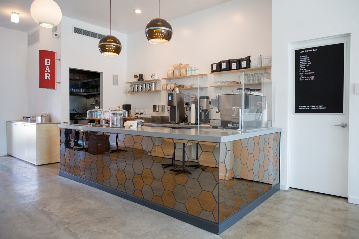 Love Coffee Bar interior