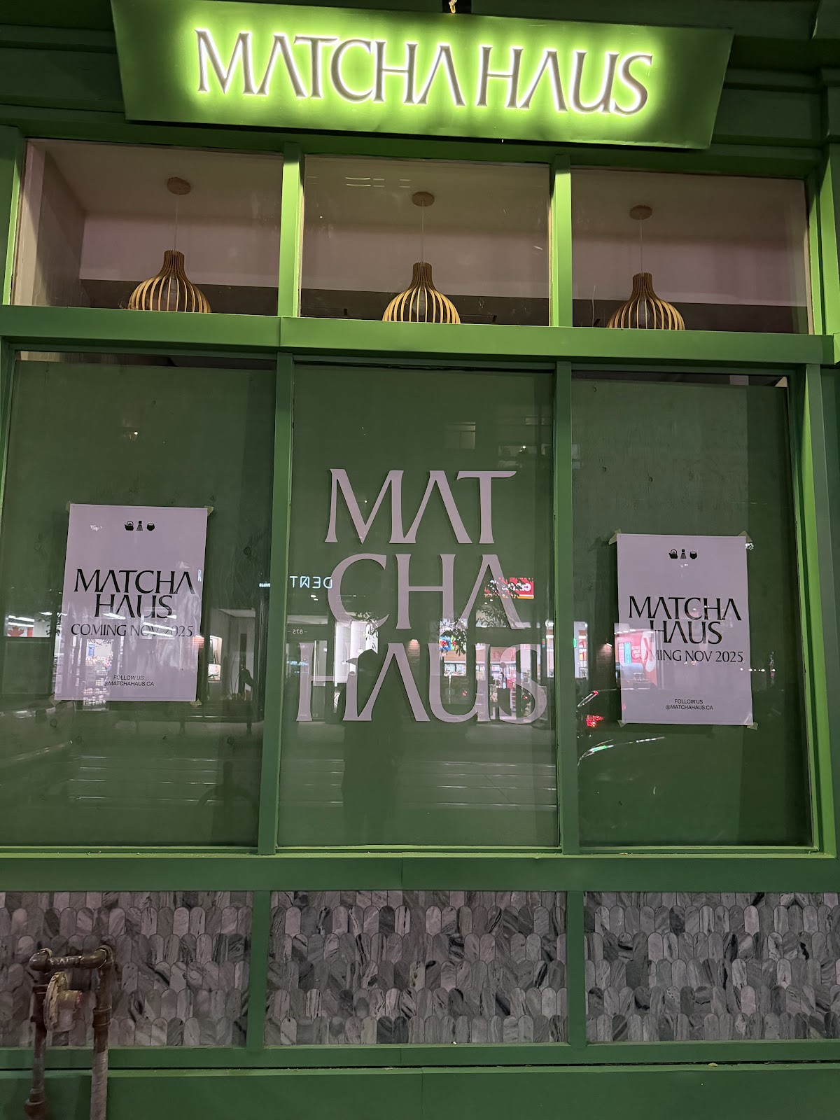 Matcha Haus interior