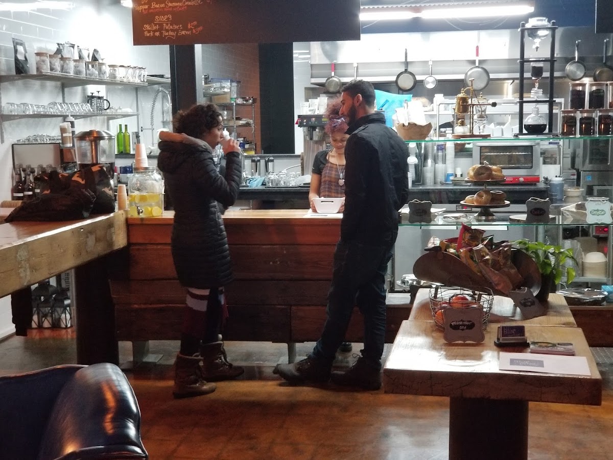 Blueprint Cafe interior