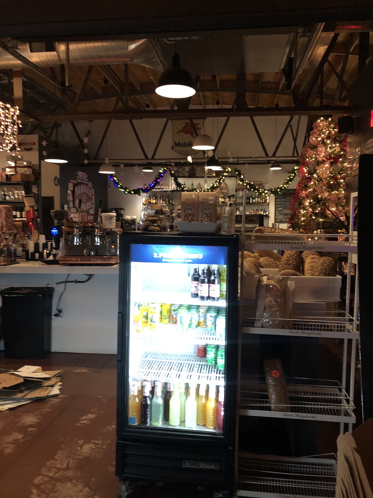 Bay Books Coffee Shop interior