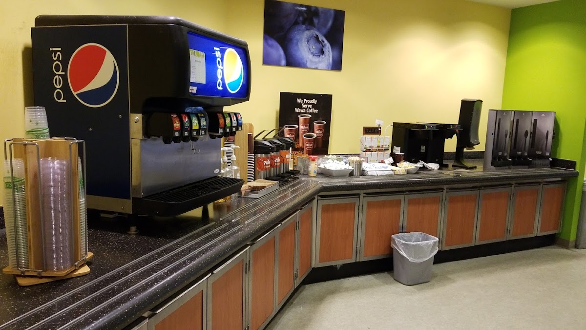 Aramark Cafe interior