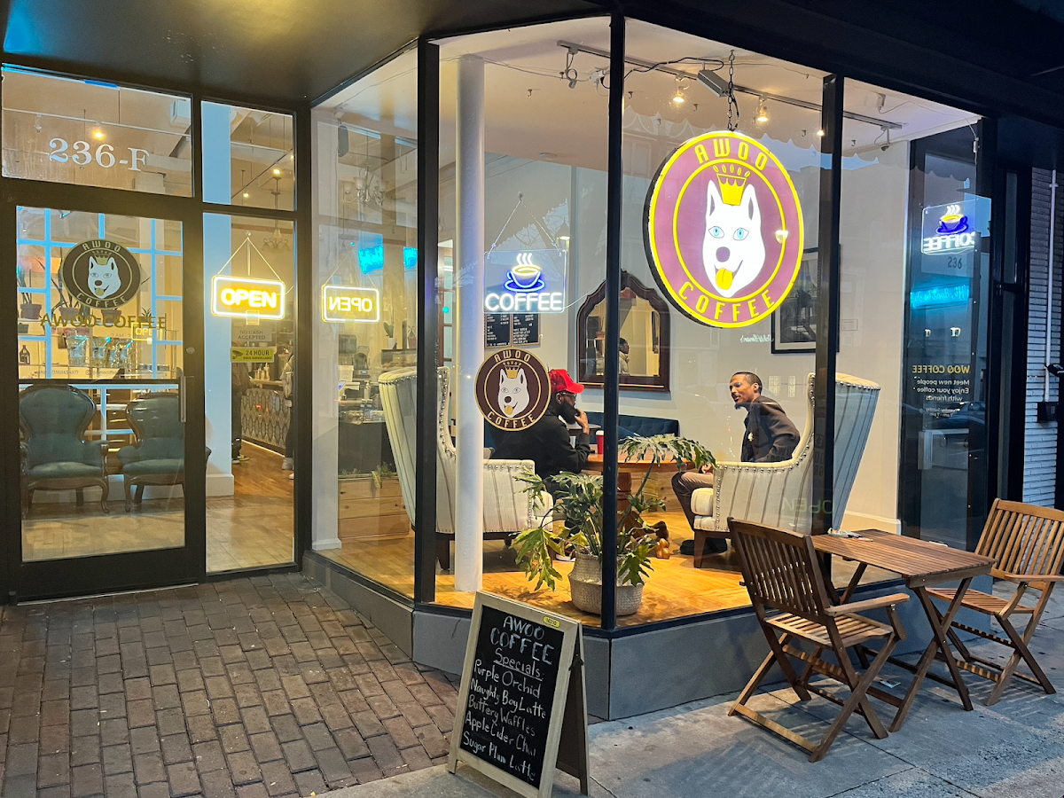 Awoo Coffee interior