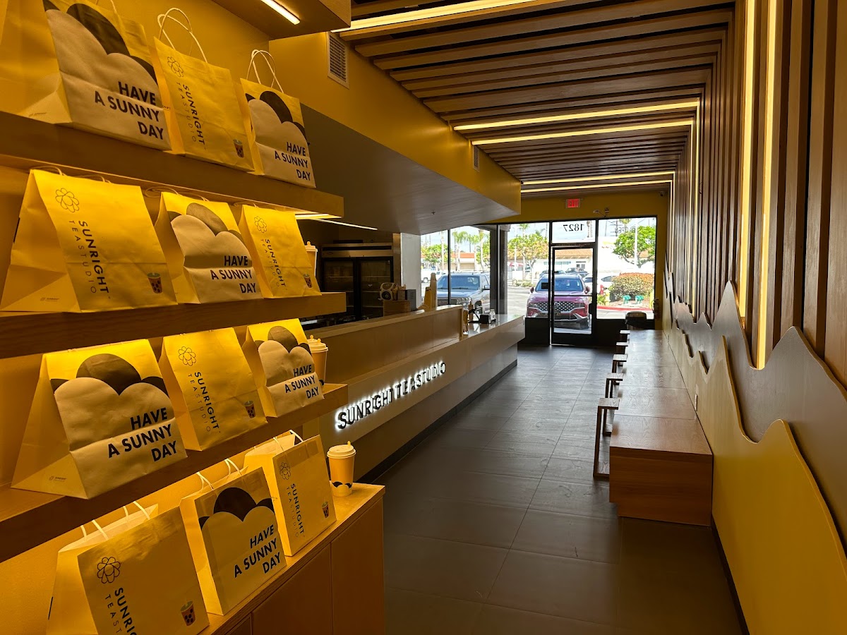 Sunright Tea Studio interior