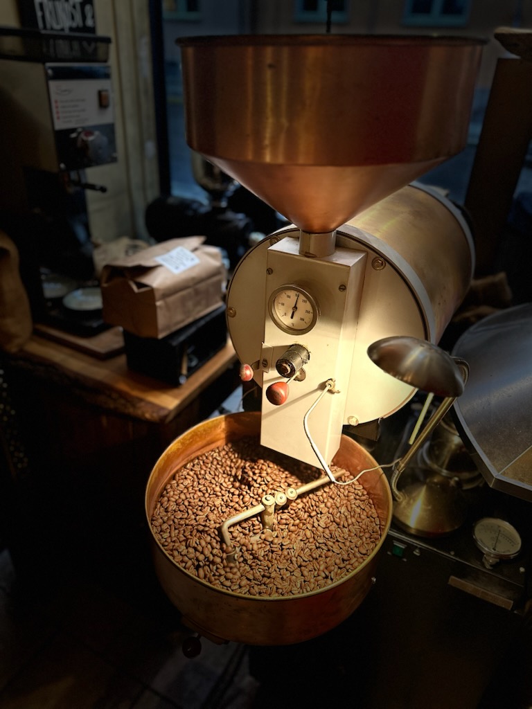 Kungsholmens kafferosteri interior