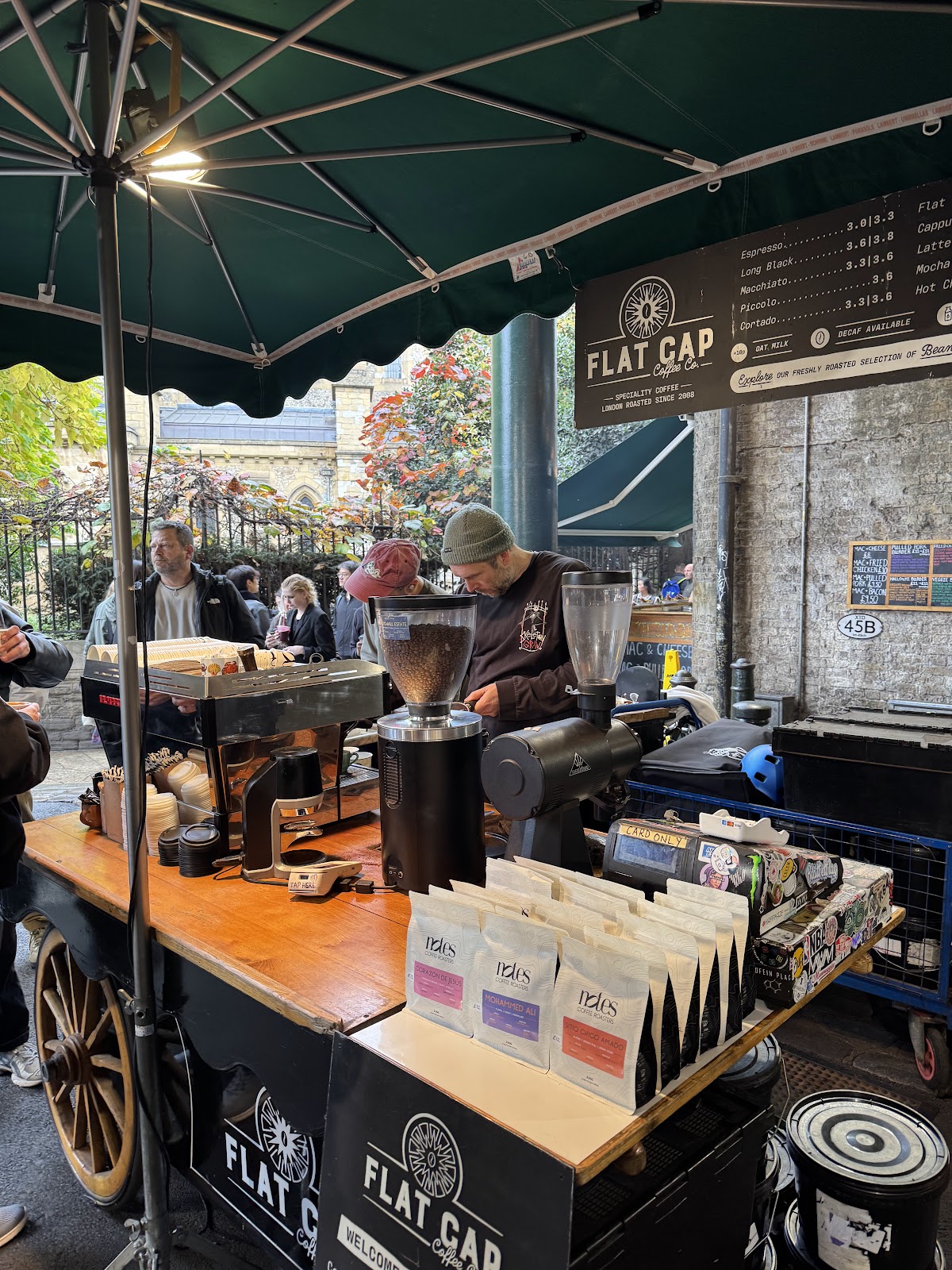 Flat Cap Coffee interior