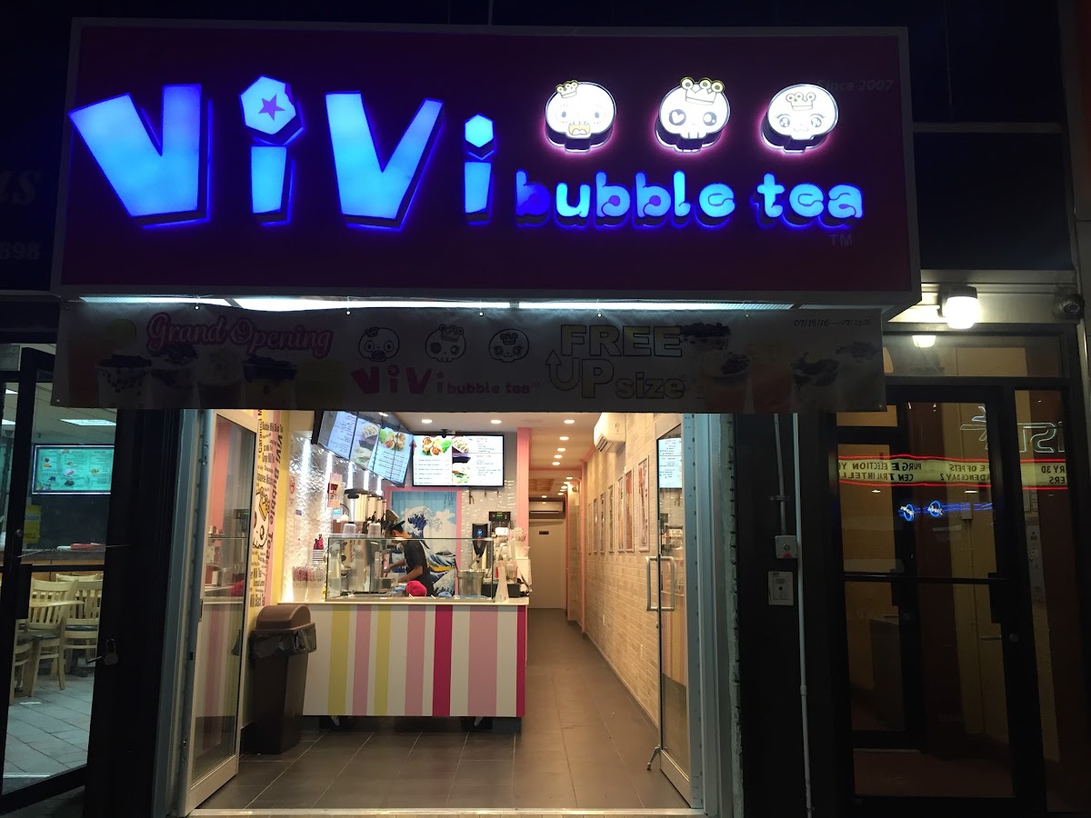 ViVi Bubble Tea interior