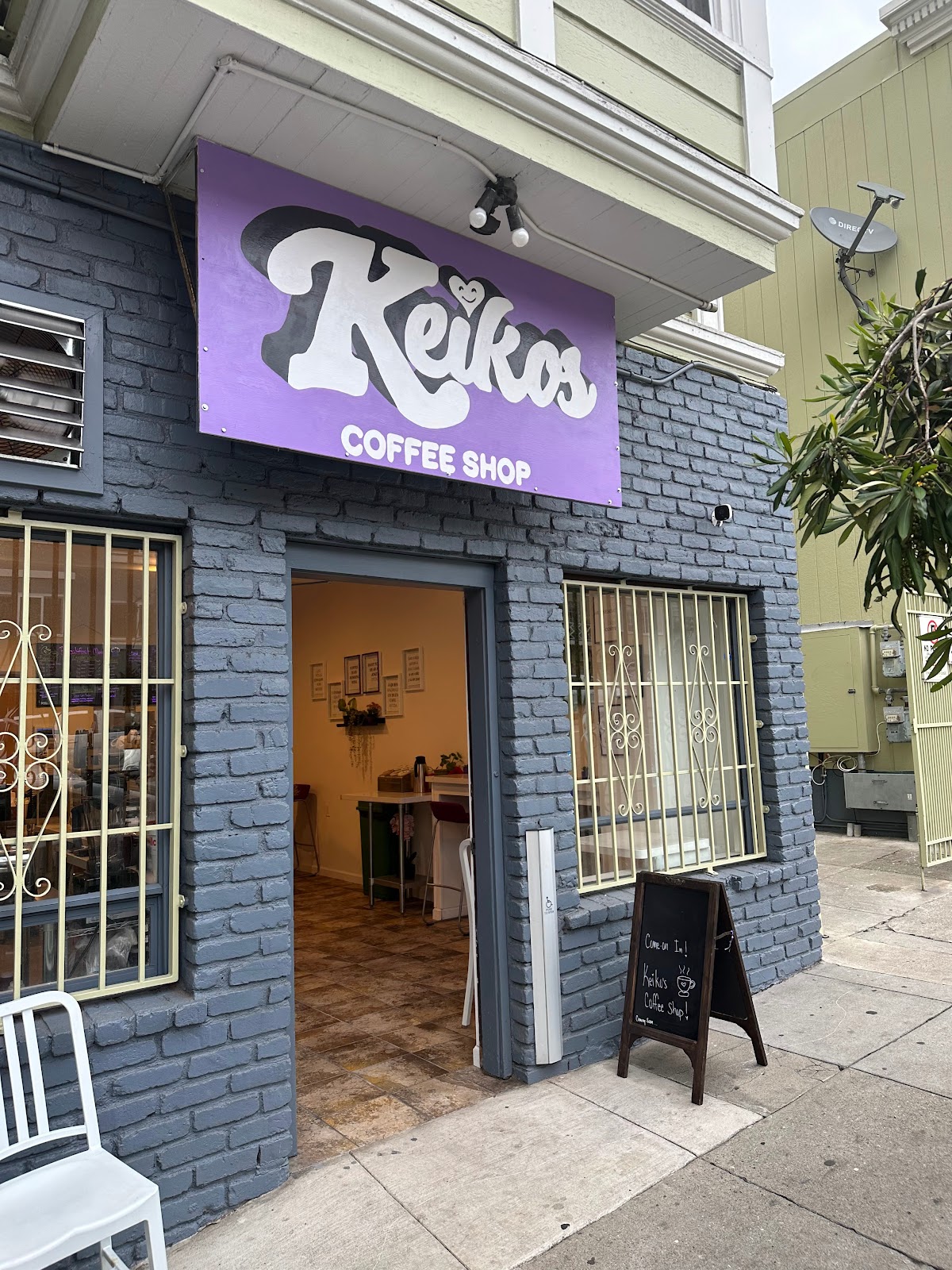 Keiko's Coffee Shop interior
