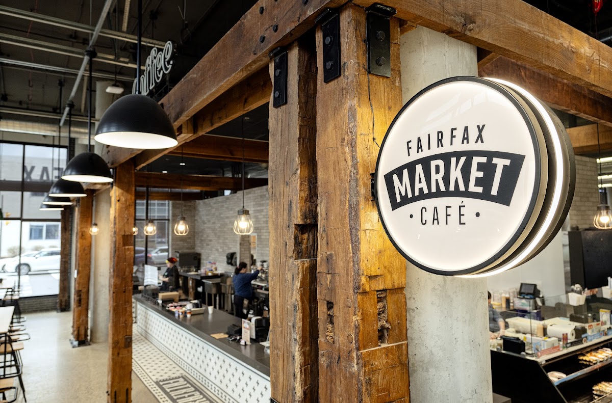 Fairfax Market Café interior