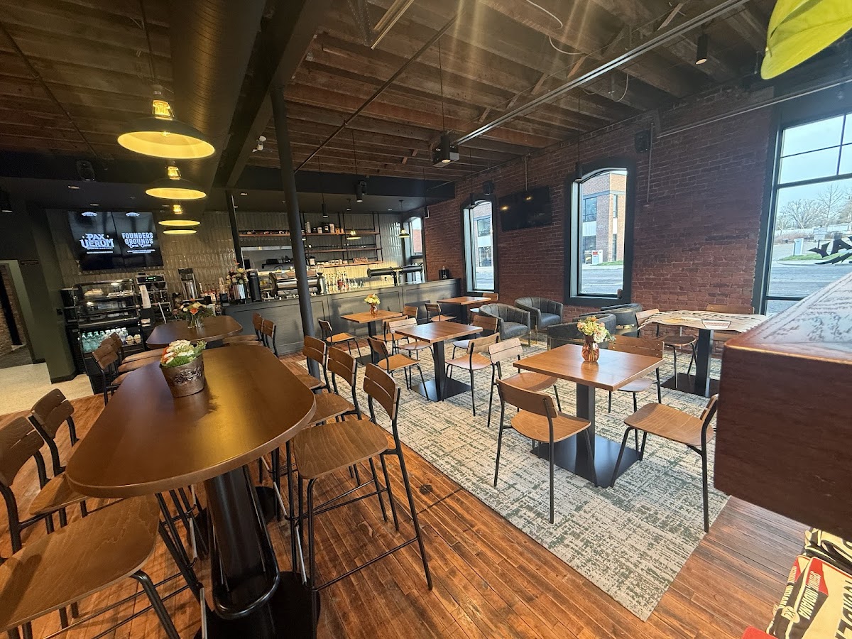 Founders Grounds Coffee Company interior