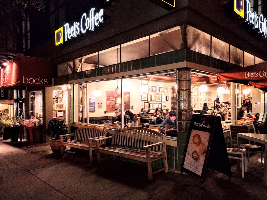 Peet's Coffee interior