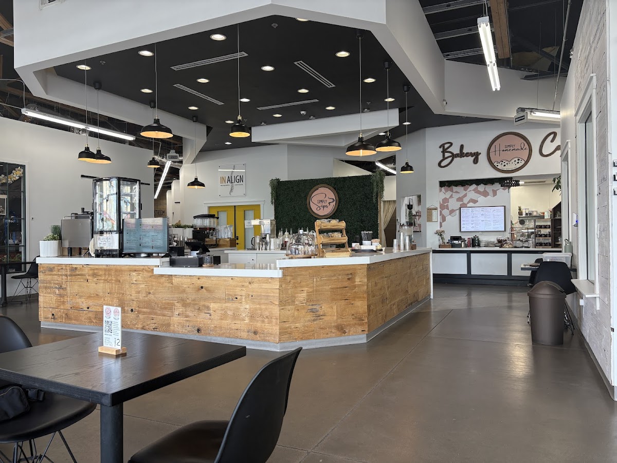 Simply Homemade Bakery & Cafe interior