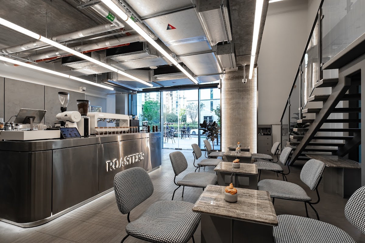 Roasters Specialty Coffee House Sobha Hartland interior