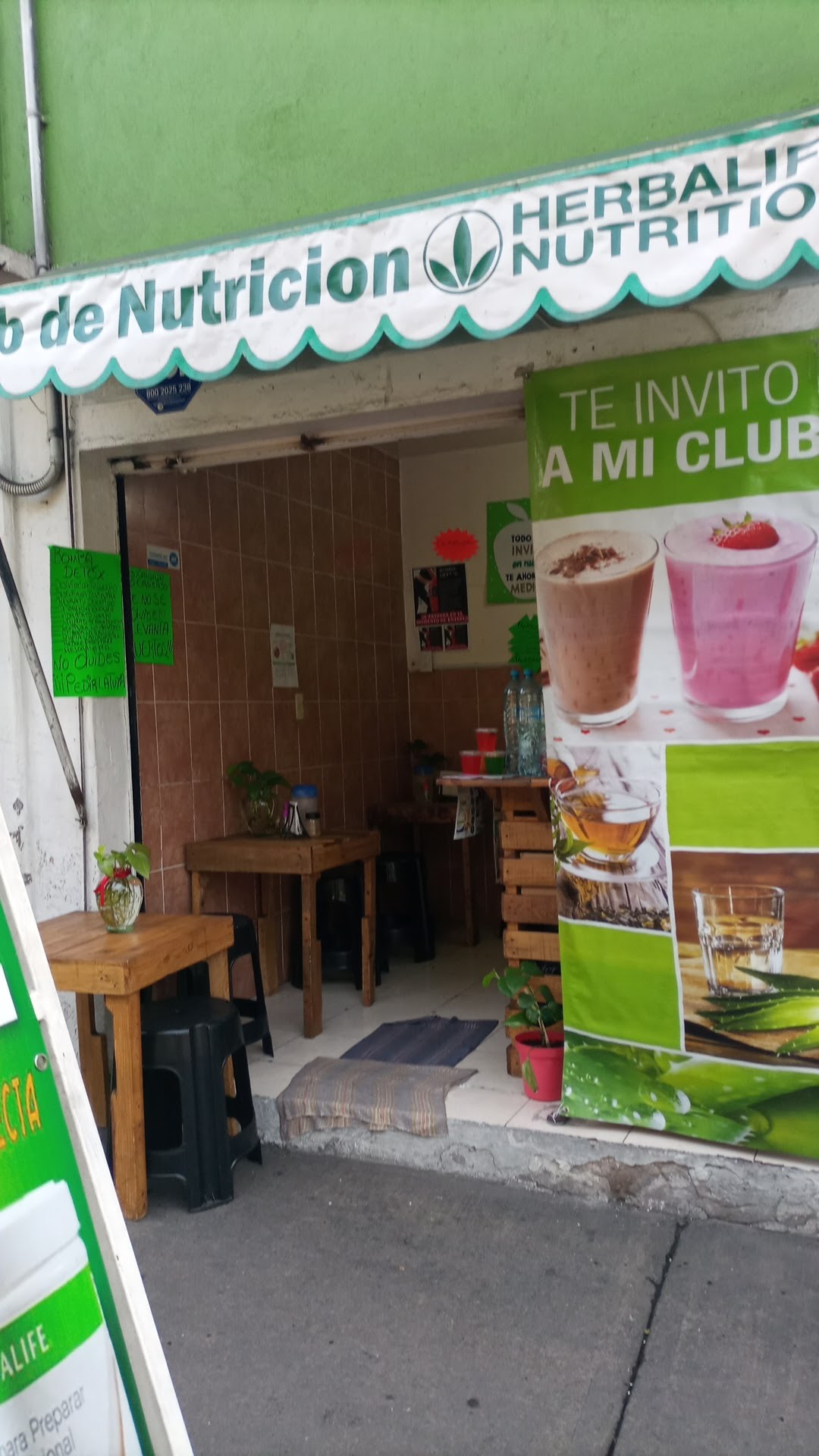 Club de nutrición Rosy interior