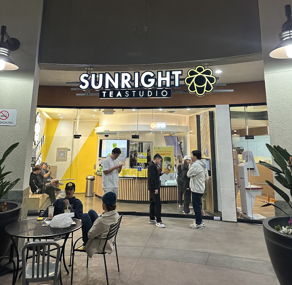 Sunright Tea Studio interior